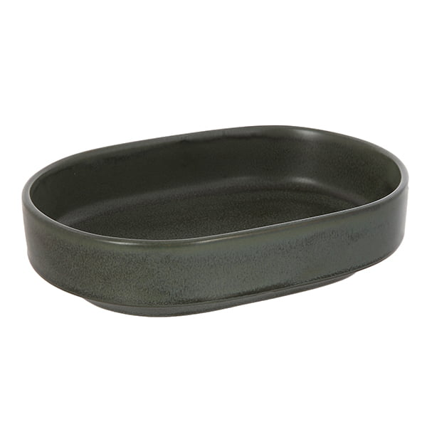 ������� Loveramics Tapas 19cm Oval Bowl (L) (Matte Dark Green)