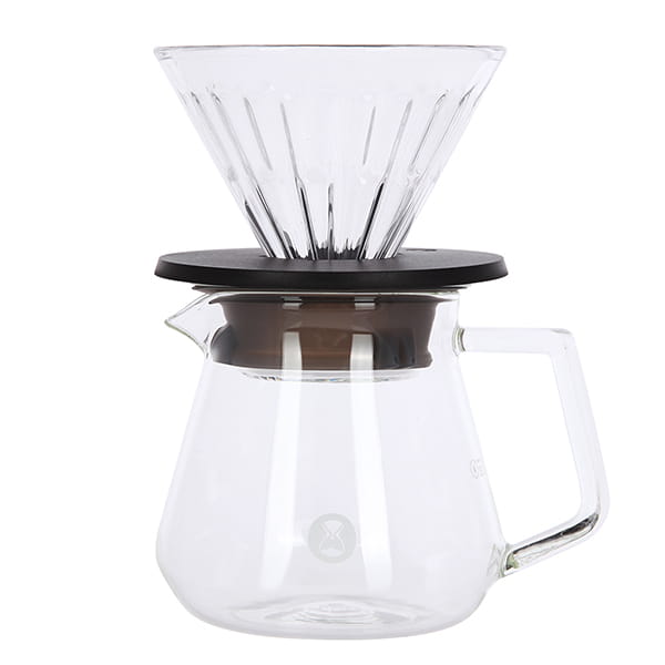����� TIMEMORE Crystal Eye Brewer Set ������� Crystal Eye 01 black + ������ 360 ml