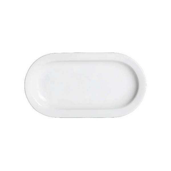 ������� Loveramics Er-go! 18cm Oval Plate (White)