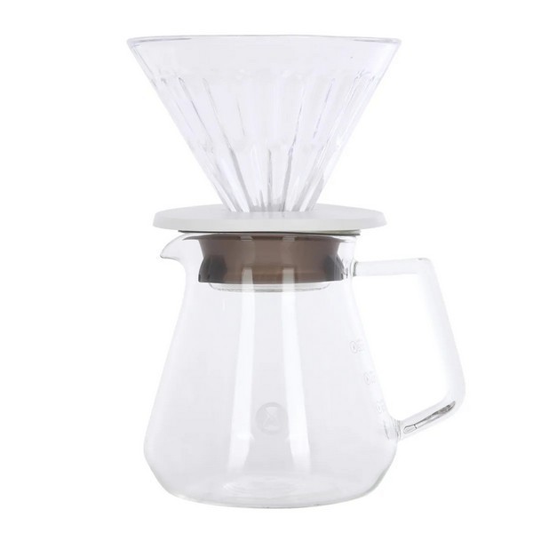 ����� Timemore Crystal Eye Brewer Set ������� Crystal Eye 02 white + ������ 600ml