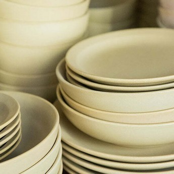 ������� Loveramics Er-go! 22cm Soup Plate (L) (Matte Sand)