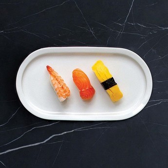 ������� Loveramics Er-go! 37cm Fish Plate (White)