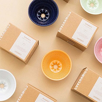 ������� Loveramics Flatbed Coffee Dripper, ����: ������� ������� (Dusty Pink)