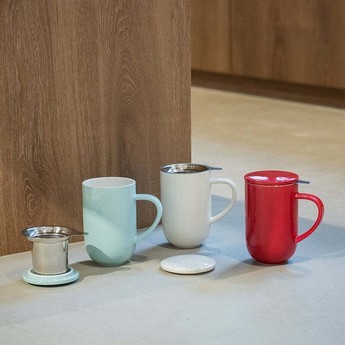 ������ ���������� Loveramics Pro Tea 450ml, ����: ������-������� (river blue)