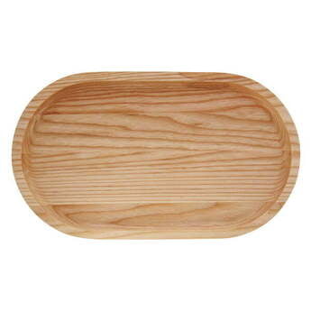 ������ Loveramics Er-go! 35 cm Oval Wood Platter (Natural)