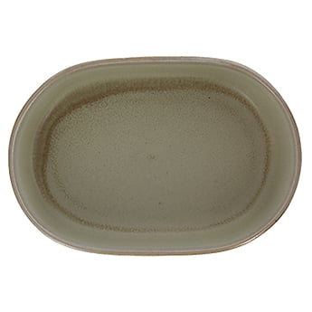 ������� Loveramics Tapas 19cm Oval Bowl (L) (Matte Light Green)