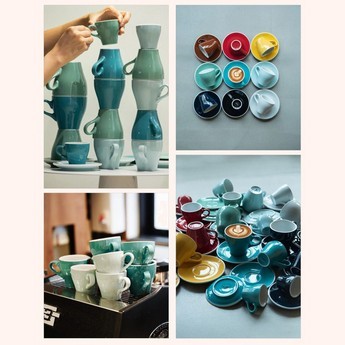 ����� Loveramics Tulip, 80ml, ����: ������-������� (river blue)