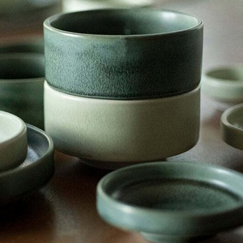 ������� Loveramics Tapas 10cm Low Bowl (S) (Matte Light Green)