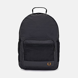 【FRED PERRY】Crinkle Nylon Mesh Backpack Anchor Gray Fred Perry Crinkle Nylon Mesh Back Pack сумки и рюкзаки