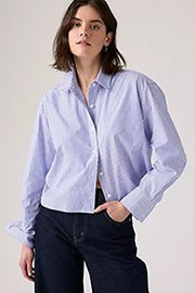 ������� Levi's cropped harlie shirt