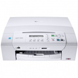 Цветное струйное МФУ Brother DCP-195C А4, 33 стр/мин чёрно-белой, 27 стр/мин цветной печати (6000 x 1200 dpi)