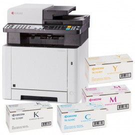 KYOCERA ECOSYS M5521cdn комплект: МФУ + картриджи TK-5230 (C/M/Y/K)