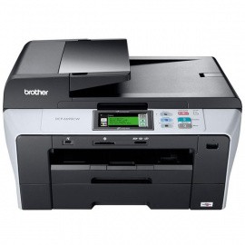 Цветное струйное МФУ Brother DCP-6690CW, А3, 35 стр./мин. чёрно-белой, 28 стр./мин. цветной печати (6000 x 1200 dpi)