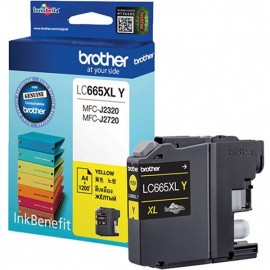 BROTHER LC665XL-Y картридж для MFC-J2320, MFC-J2720 (жёлтый, 1200 стр)