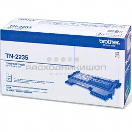 BROTHER TN-2235 тонер-картридж для HL-2240R, HL-2240DR, HL-2250DNR, DCP-7060DR, DCP-7065DNR, DCP-7070DWR, MFC-7360NR, MFC-7860DWR, FAX-2845R, FAX-2940