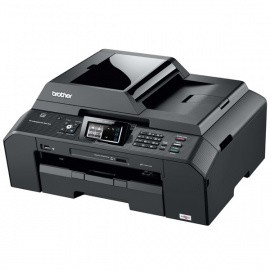 Цветное струйное МФУ Brother MFC-J5910DW, А3, 35 стр./мин. чёрно-белой, 27 стр./мин. цветной печати (6000 x 1200 dpi)