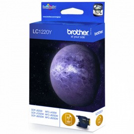 BROTHER LC1280XL-Y картридж для MFC-J5910DW, MFC-J6510DW, MFC-J6910DW (жёлтый, 1200 стр)