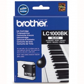 BROTHER LC1000BK картридж для DCP-130C, DCP-330С, DCP-350C, DCP-540CN, MFC-240C, MFC-465CN, MFC-885CW, MFC-5460CN (чёрный, 500 стр)