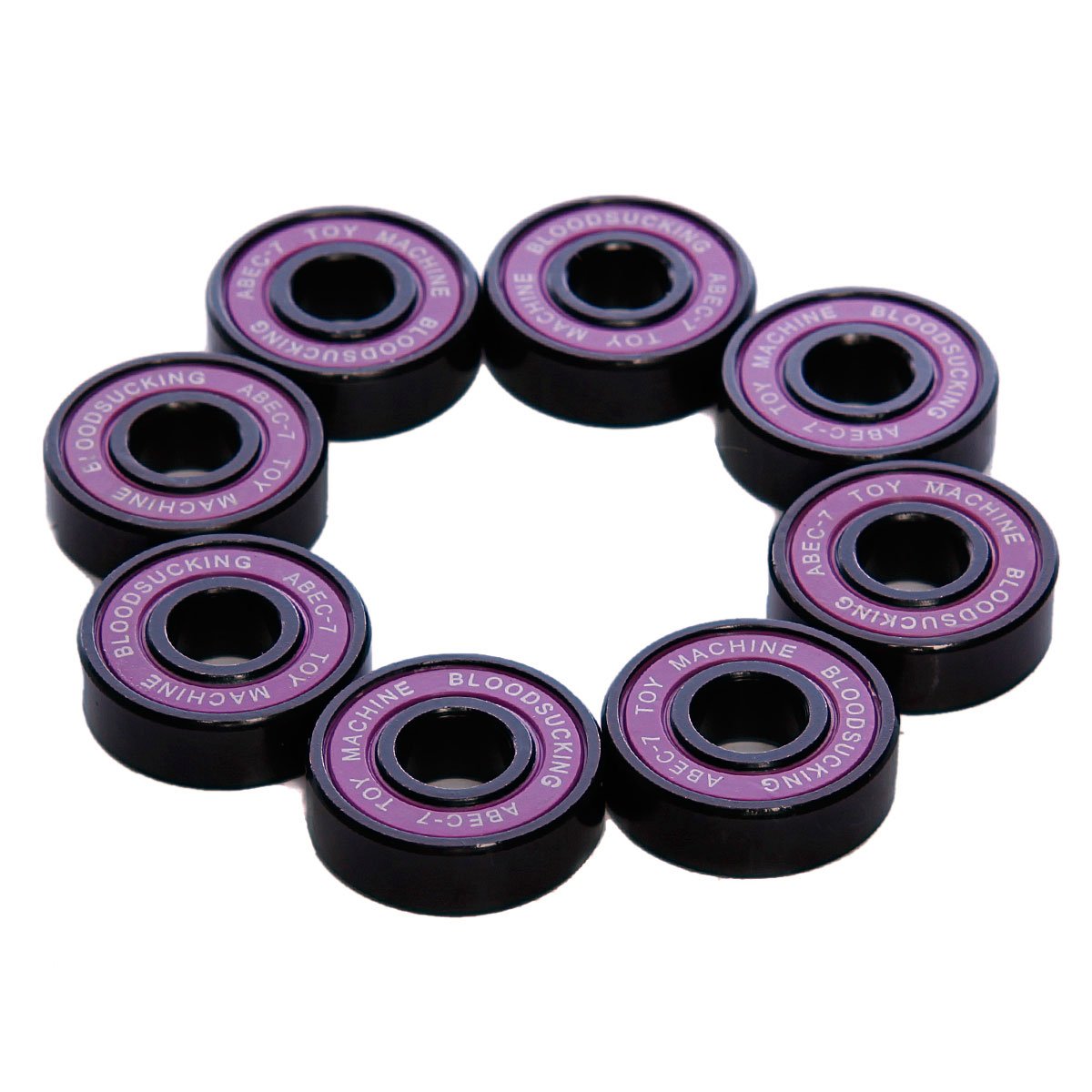 Purple machine. ABEC 7 Toy Machine sect ABEC-7. Подшипники Mach ABEC. Подшипники для скейта Toy Machine. ABEC 7 подшипники характеристики.