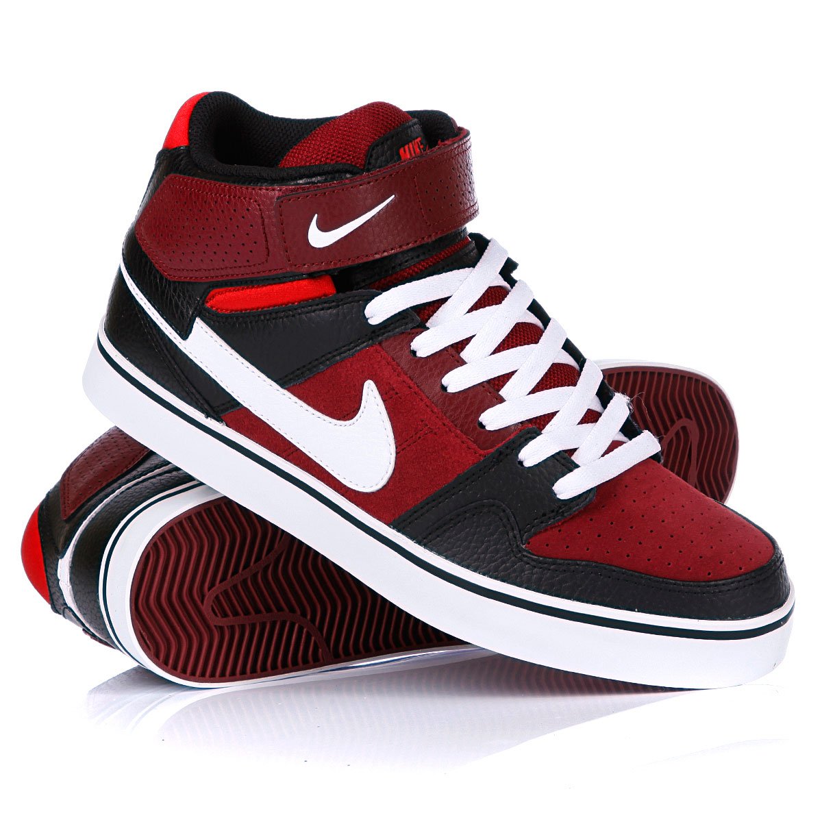 Кеды высокие Nike Mogan Mid 2 se Team Red/White