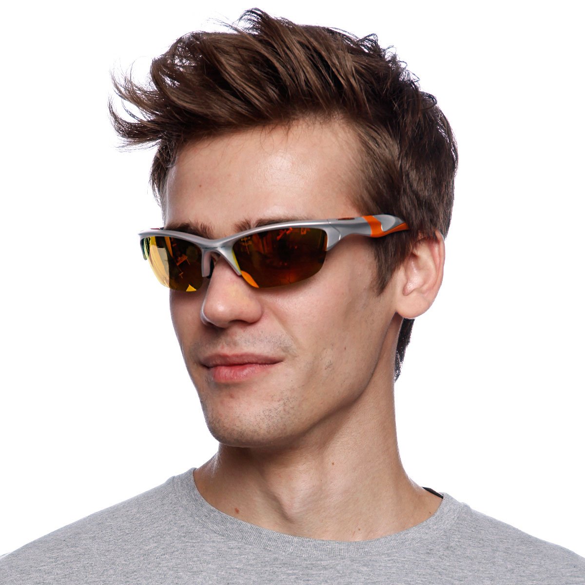 Купить очки Oakley Half Jacket  Silver W/Fire Iridium (300712oakley16) в  интернет-магазине 