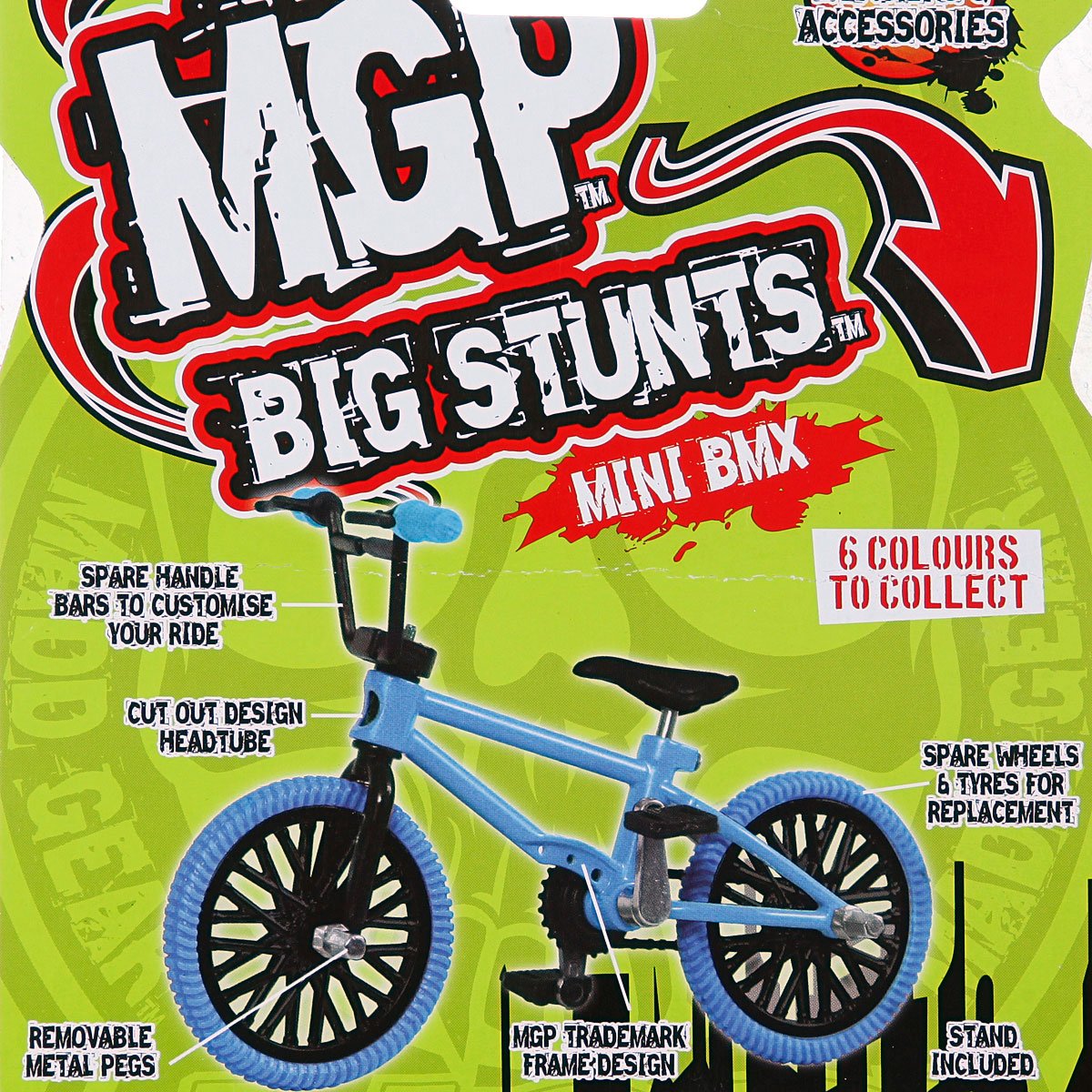 Купить фингер вMX MGP Big Stunts Mini Bmx Red (280812meloch06) в ...