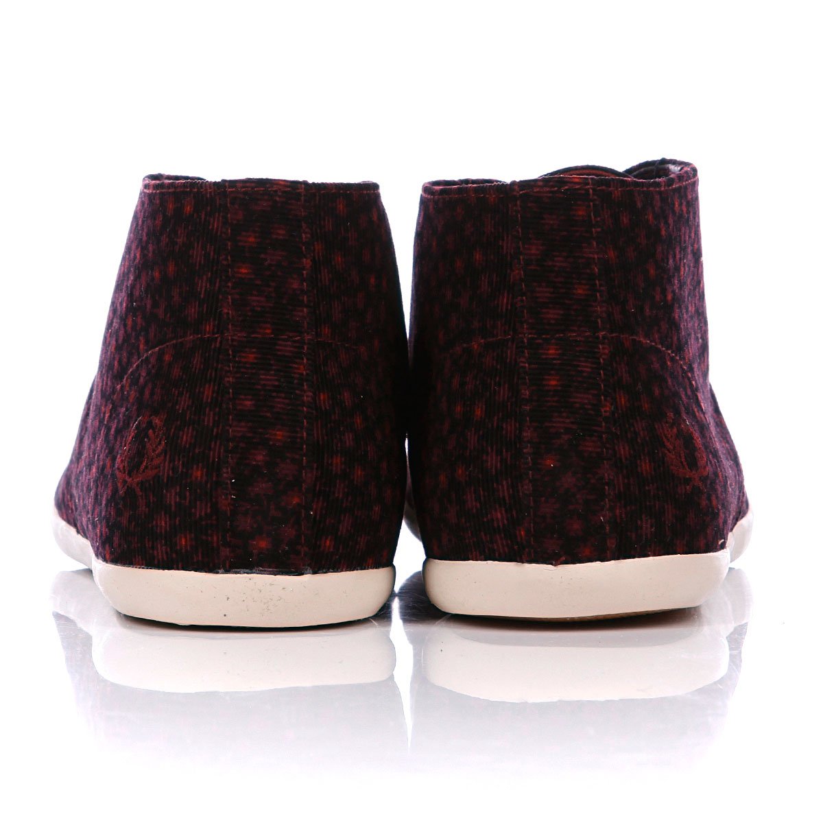 Купить кеды женские Fred Perry Roots Floral Print Corduroy Navy в ...