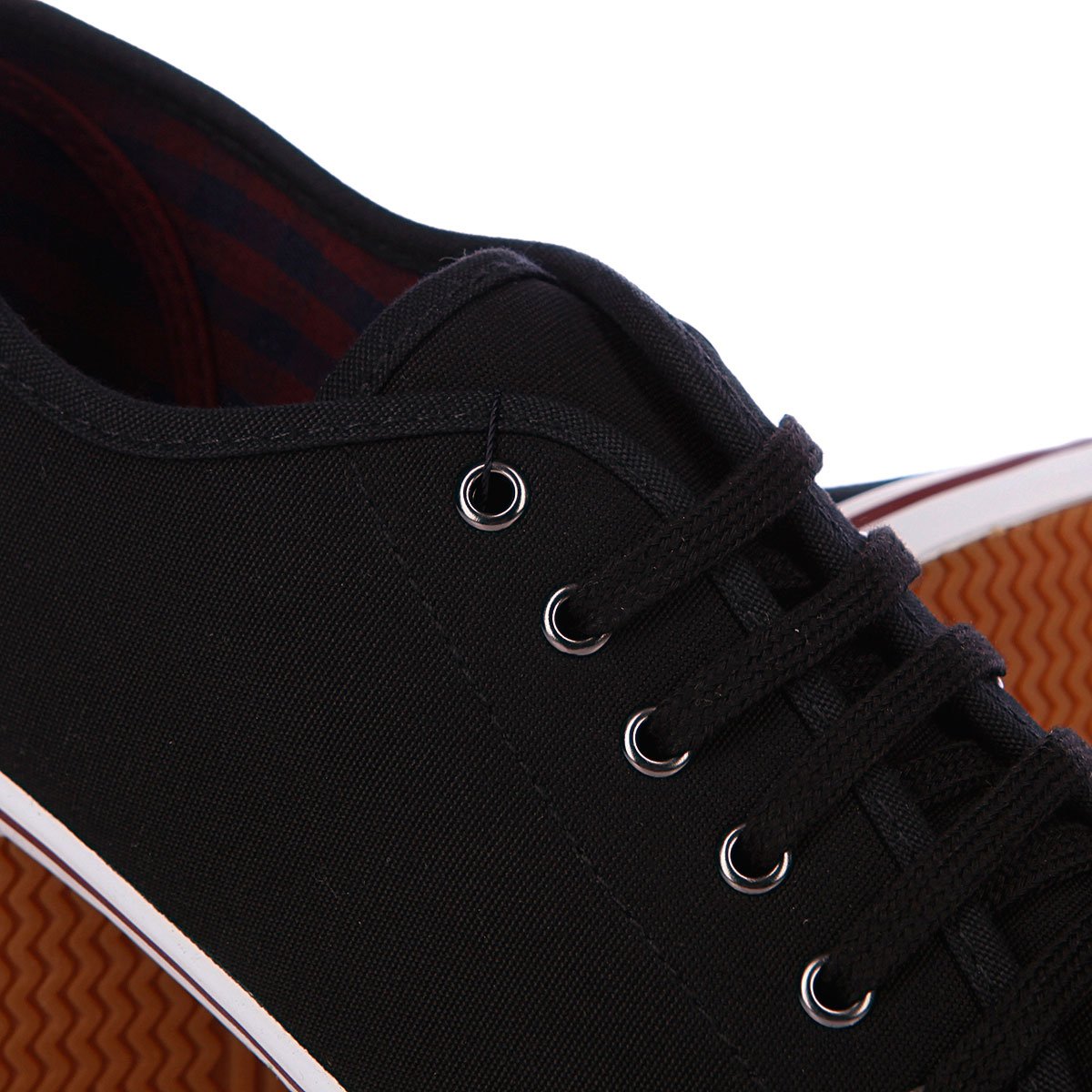 Купить кеды женские Fred Perry Phoenix Canvas Black в интернет-магазине ...