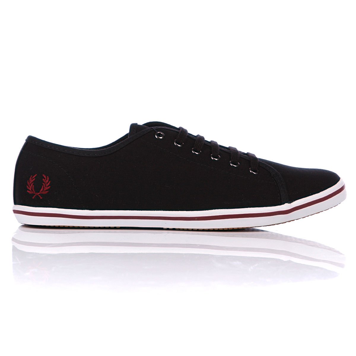 Купить кеды женские Fred Perry Phoenix Canvas Black в интернет-магазине ...