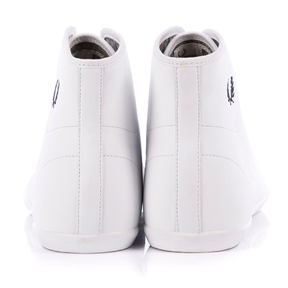 Купить кеды высокие женские Fred Perry Phoenix Mids Leather White в ...