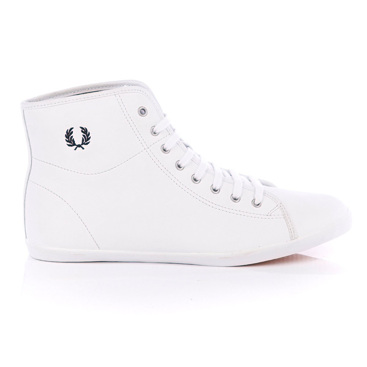 Купить кеды высокие женские Fred Perry Phoenix Mids Leather White в ...
