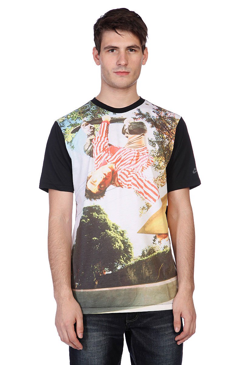 Купить футболку Nike Respect The Past Black (634603-100) в интернет ...