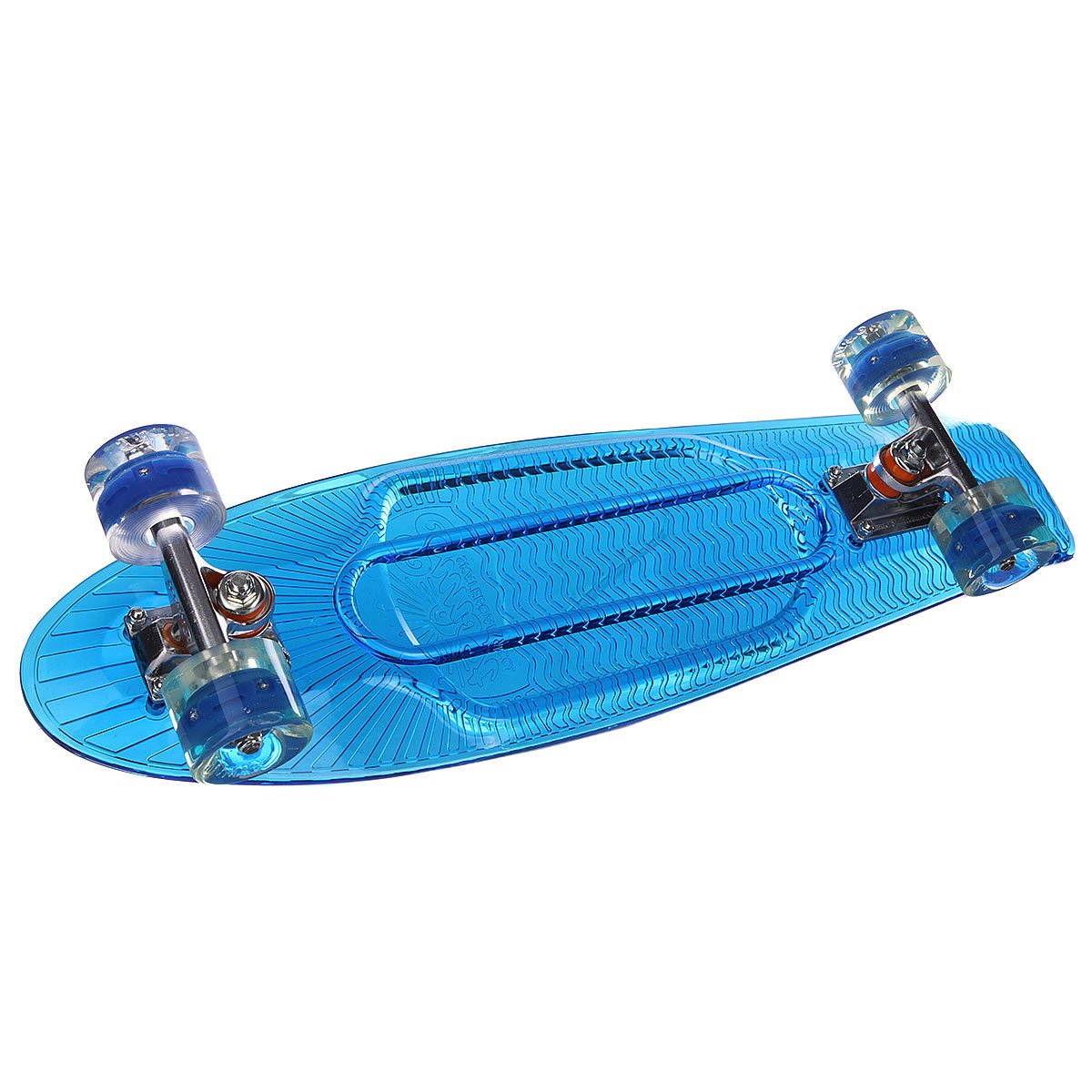 Купить скейт мини круизер Sunset Wave Complete Blue Deck Blue Wheels 7 ...