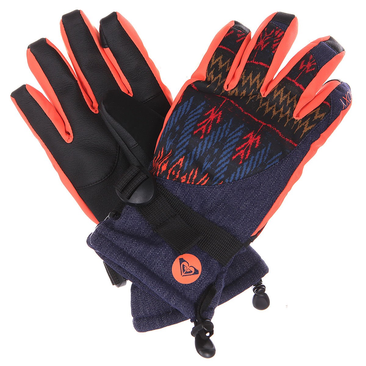 Купить перчатки сноубордические женские Roxy Merry Go Round Dixie ...