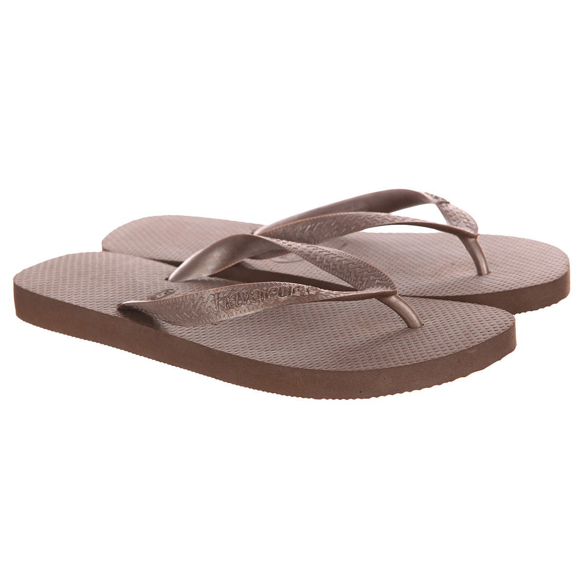 Купить вьетнамки Havaianas Top Metallic Brown в интернет-магазине  Proskater.ru
