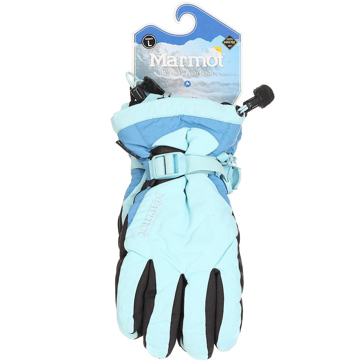 Купить перчатки сноубордические женские Marmot Piste Glove Blue Sky ...