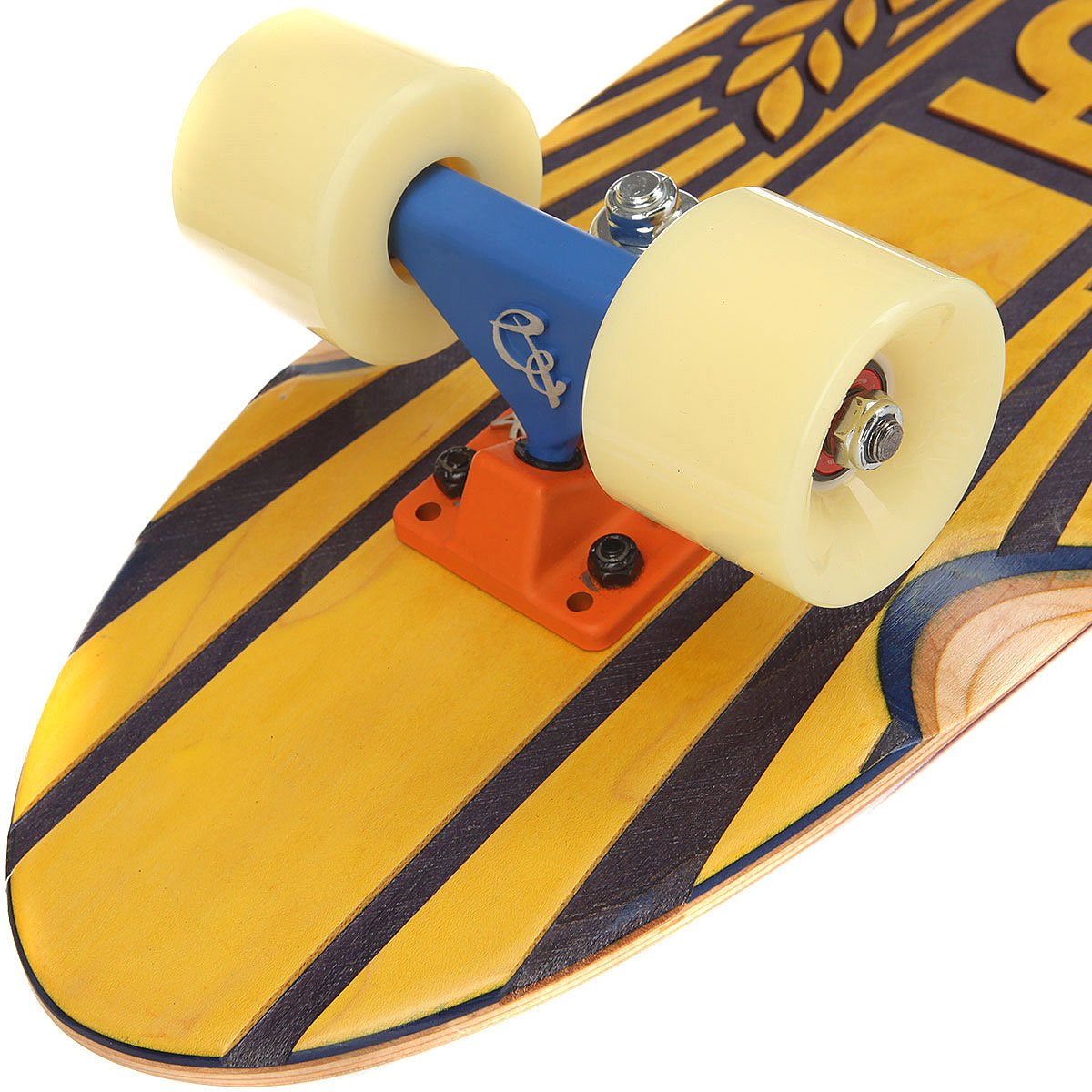 Купить скейт круизер юнион Sunset Yellow/Black 7.6 x 29.5 (75 см) в ...