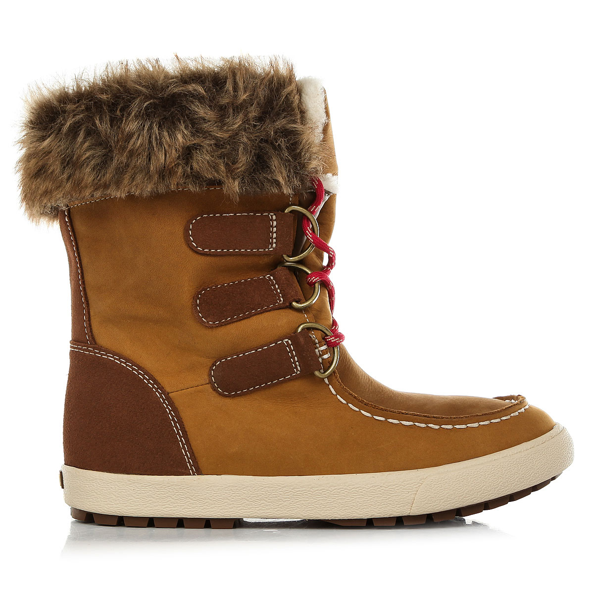 Купить ботинки высокие женские Roxy Rainier Boot Brown (ARJB300018-BRN ...
