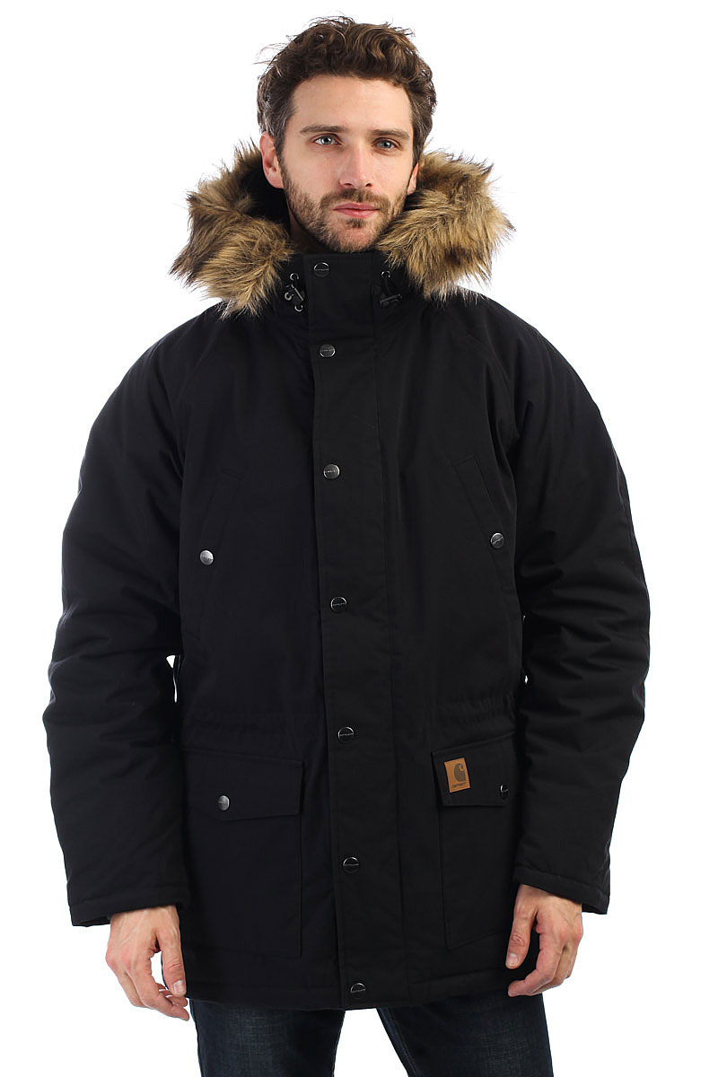 Carhartt WIP Trapper Parka Black 