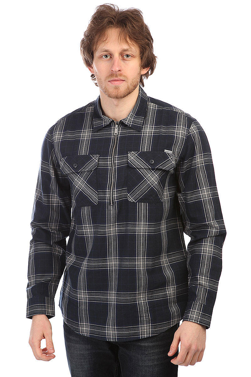 Купить рубашку в клетку Carhartt WIP Portland Shirt Navy в интернет ...