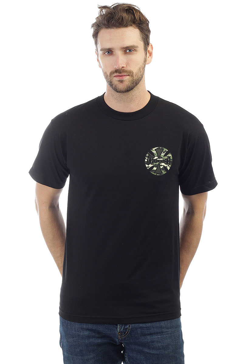 Купить футболку Independent Concealed Black в интернет-магазине ...