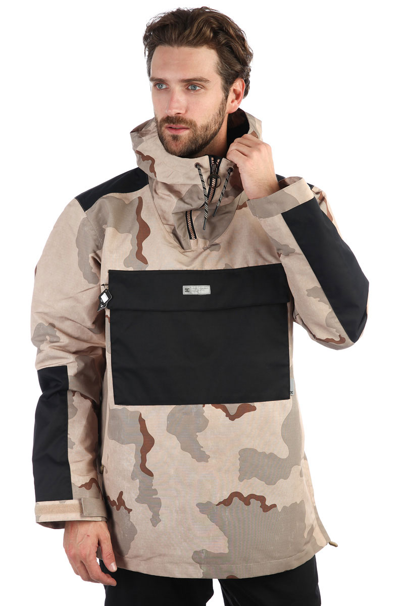 Анорак для сноуборда мужской. Куртка сноубордическая DC Shoes Camo. Анорак DC. Анорак DC Shoes. DCSHOESE анараки для сноуборда.