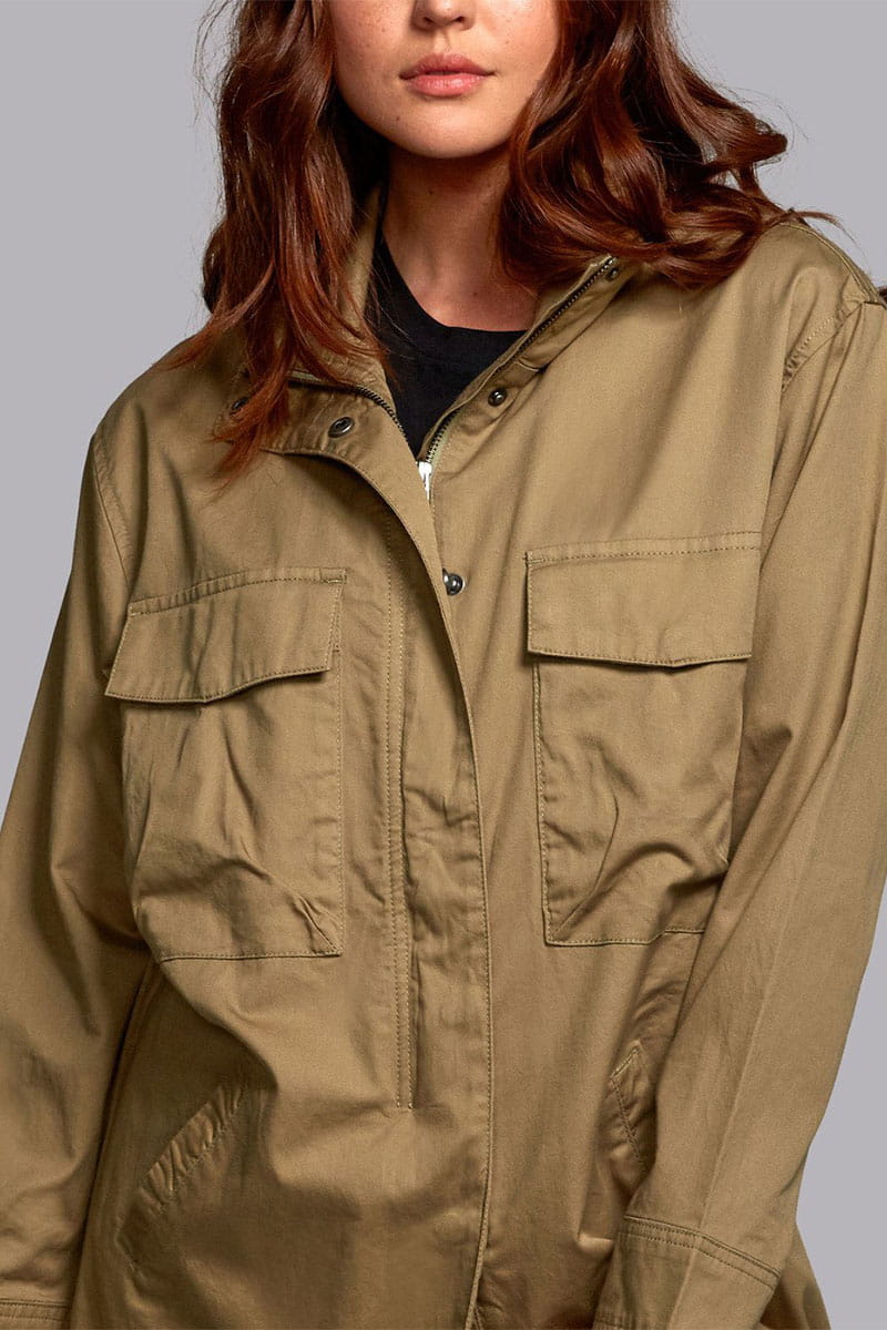 Rvca Mountain Jacket Aloe 