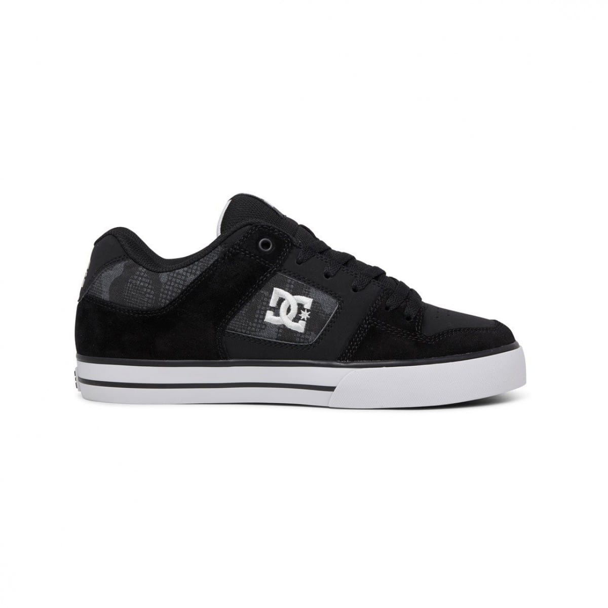 Черные кроссовки dc. Кеды DC Shoes Pure. DC Shoes Pure 300660. Кроссовки DC Shoes Pure Unisex, Black/Royal. DC Pure m 300 660-WGB Shoes