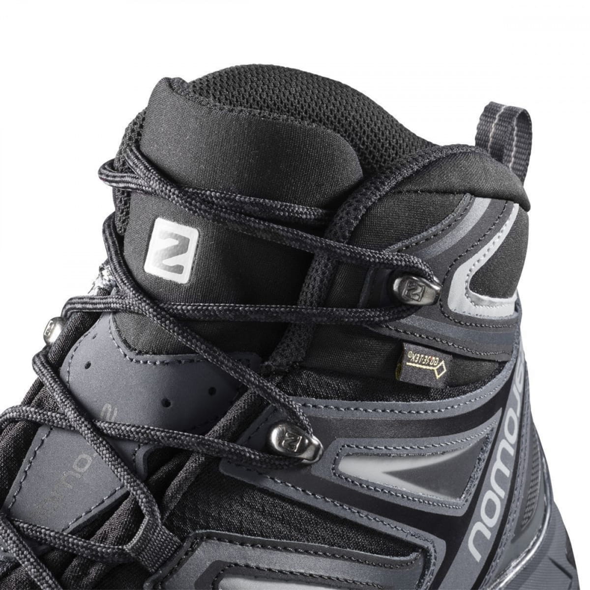 Купить ботинки Salomon X Ultra 3 Mid Gtx Bk/India Ink/M черный от Salomonпо выгодной цене за 14990 Р