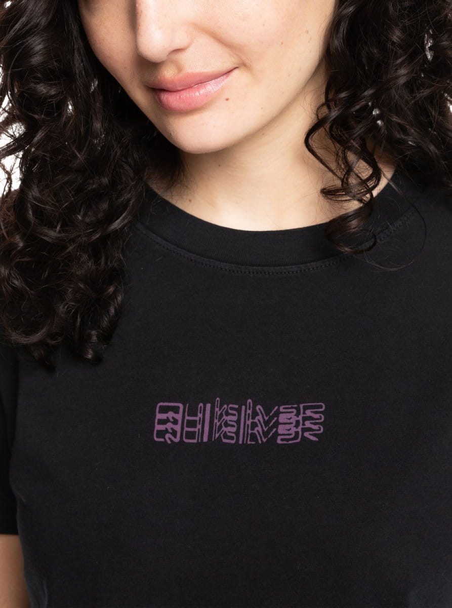 Женская укороченная футболка Quiksilver Womens Painted Love Crop