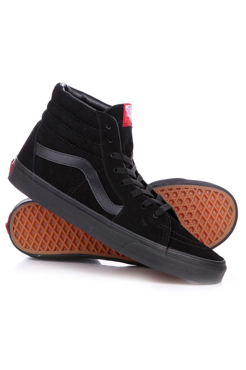 Купить кеды высокие Vans Sk8 Hi Black (VD5IBKA) в интернет-магазине Дом Мод  1968
