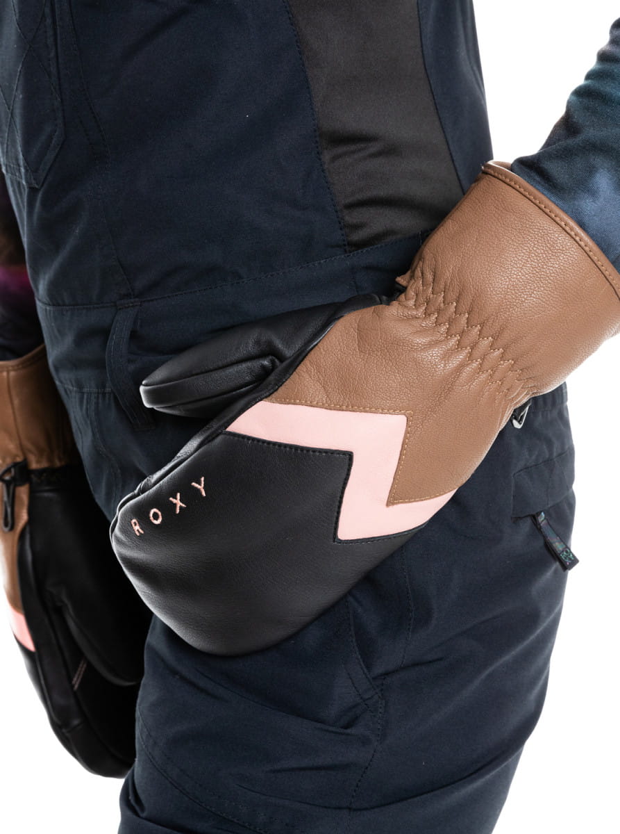 Купить сноубордические варежки Roxy Jetty Leather (ERJHN03180-CMA0) в ...