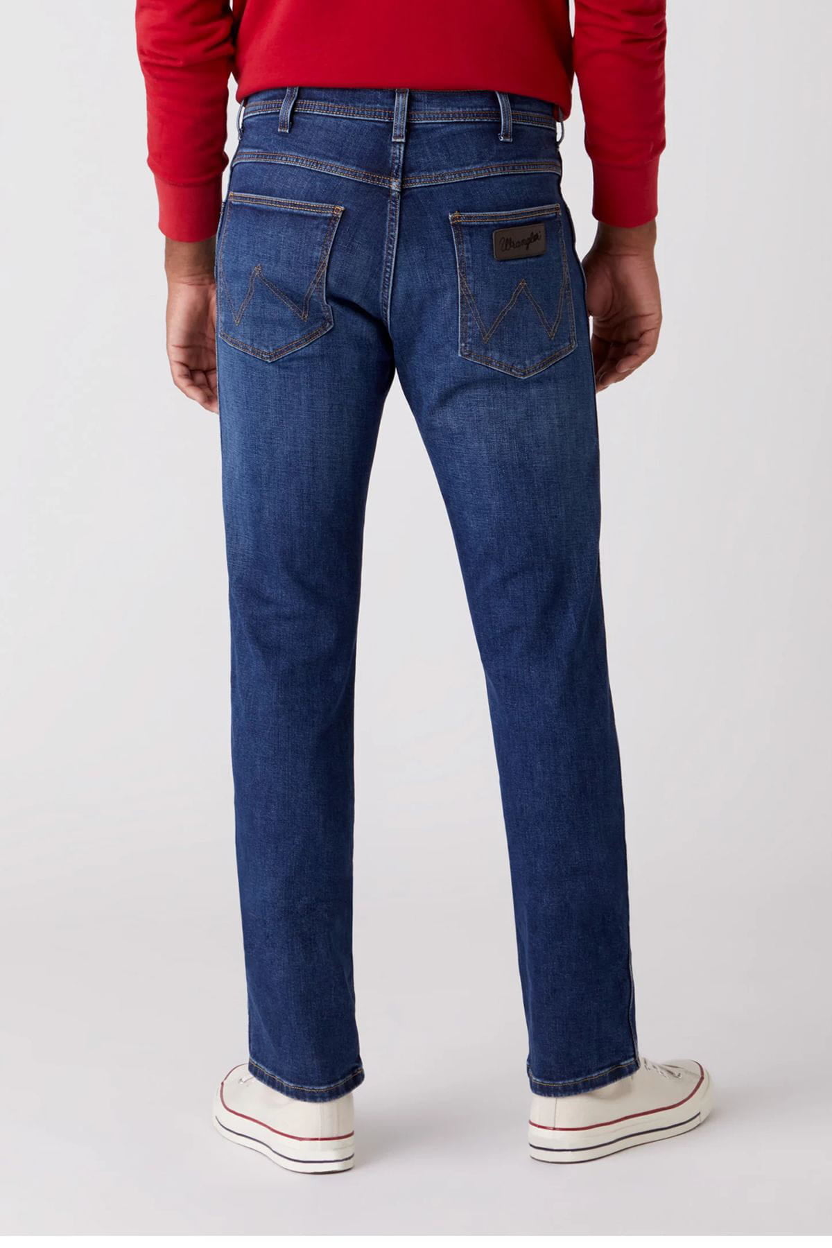 Купить джинсы WRANGLER Arizona Stretch Burnt Blue (W12O3339E) в