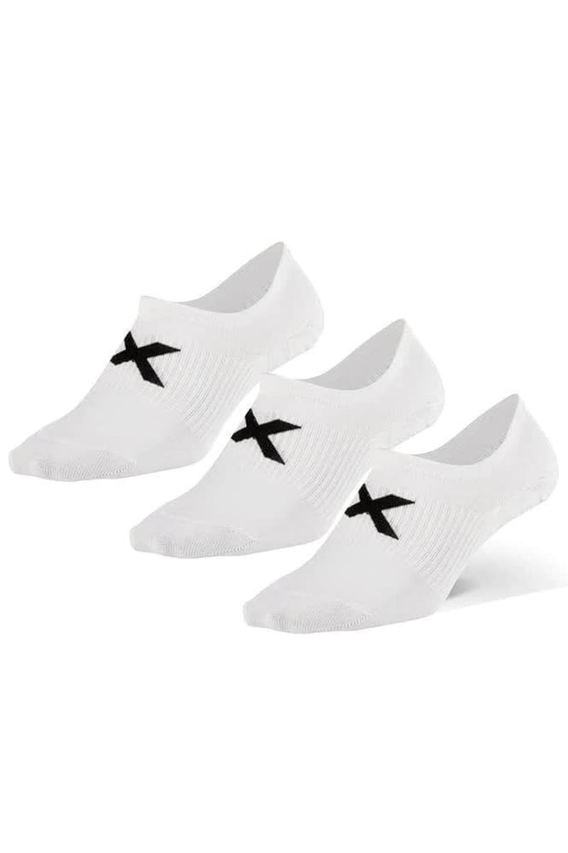 Купить носки женские Invisible Socks (UQ6550e-WHT/BLK) в интернет-магазине  ru.2xu.com